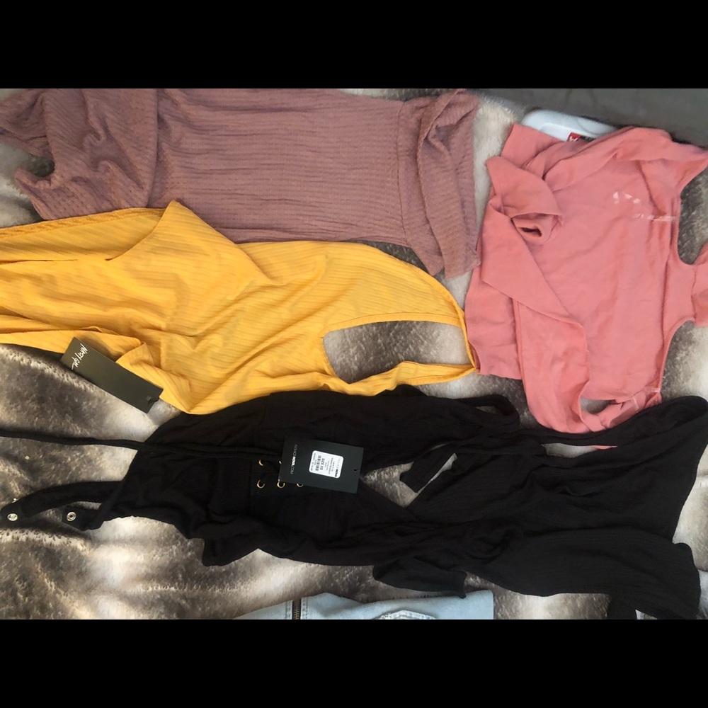 NWT Summer bodysuit bundle. Fashion nova nasty gal